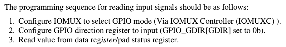 GPIO Programming